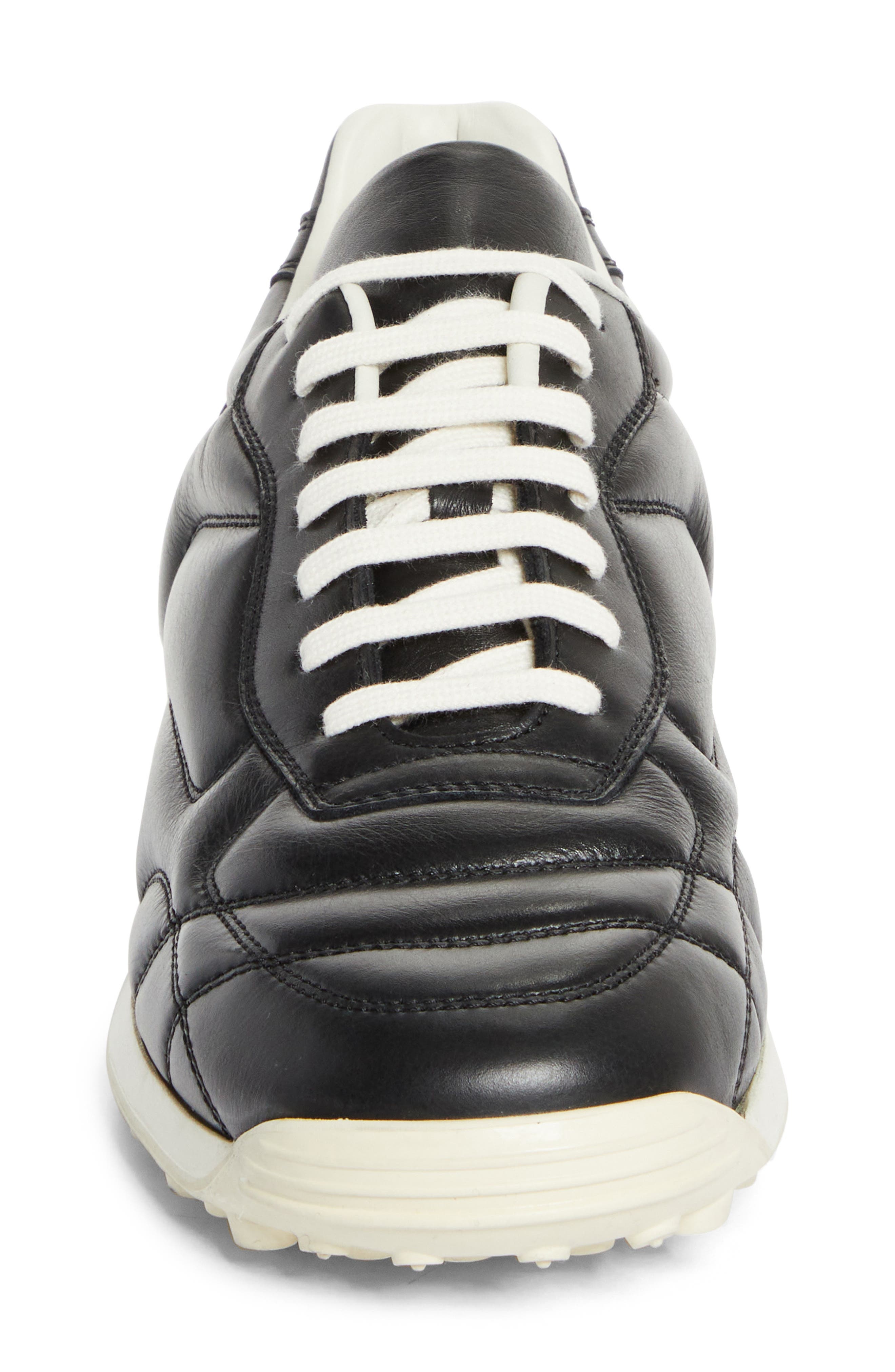 Common Projects Soccer Quilted Sneaker in Black at Nordstrom - 4