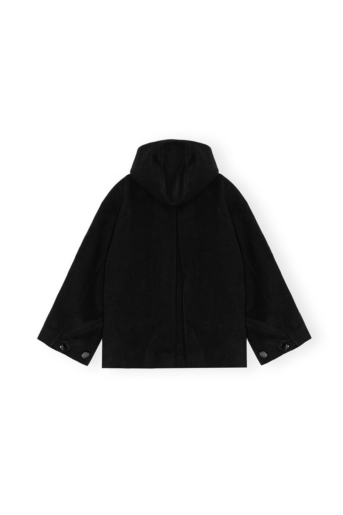 BLACK MIDI JACKET - 6