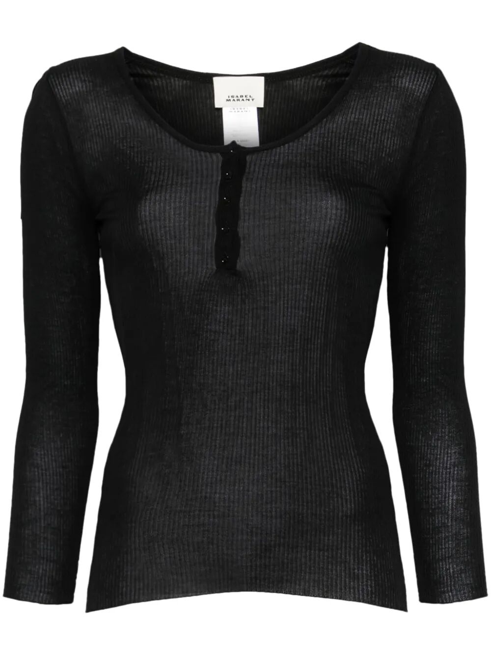 Lamylic Long Sleeve Cotton Top - 1