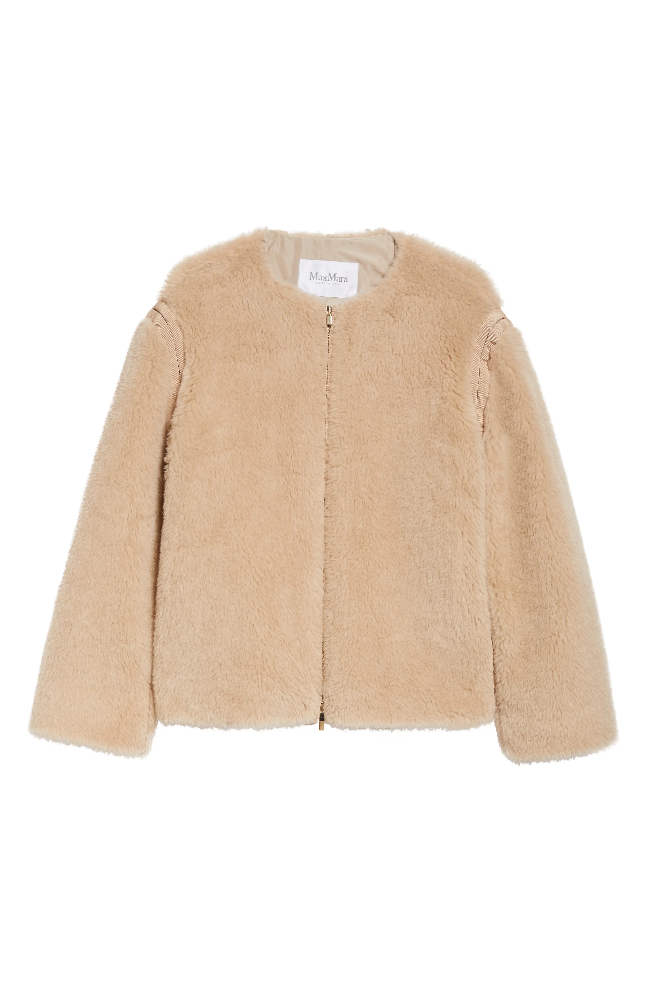 Panno Alpaca, Virgin Wool & Silk Fleece Zip Jacket - 7