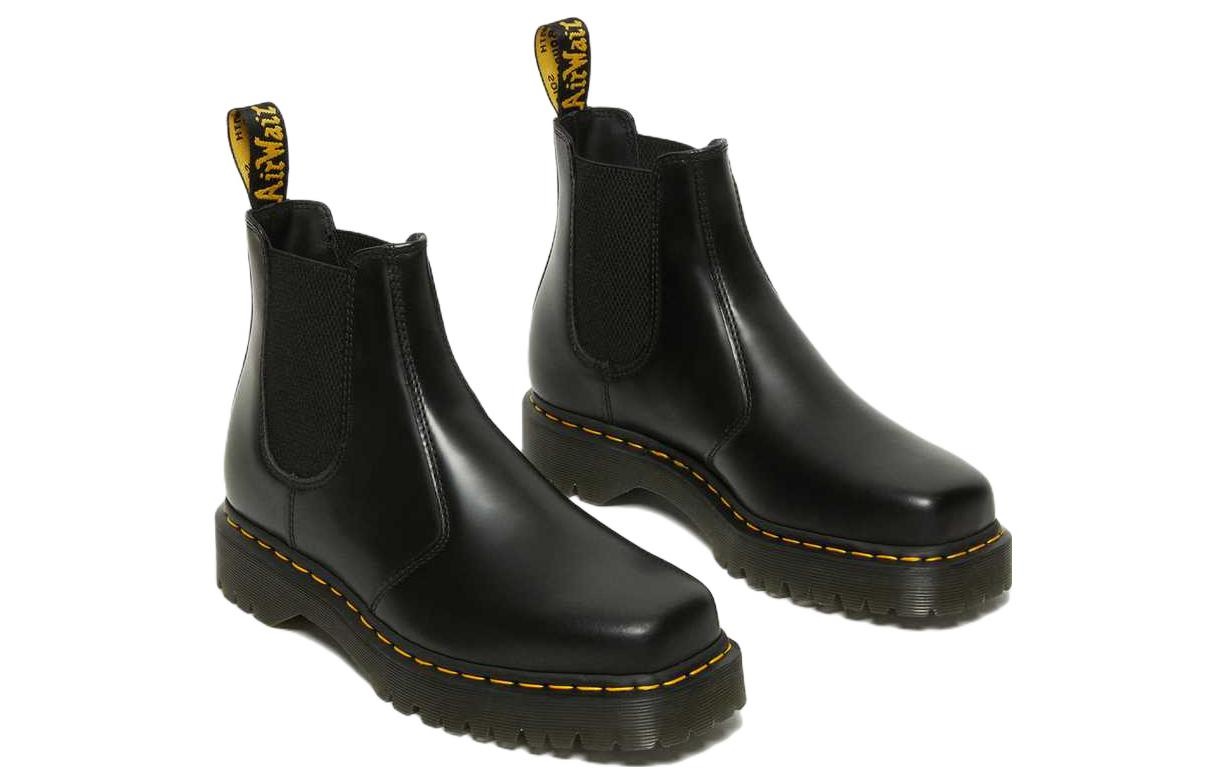 Dr. Martens 2976 Bex Squared Toe Leather Chelsea Boots 'Black' 27888001 - 4