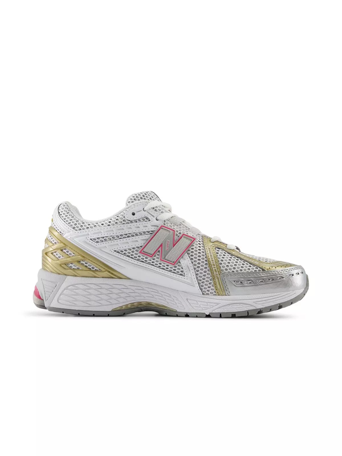 1906 "White/Pink/Silver" Unisex Shoe - 2