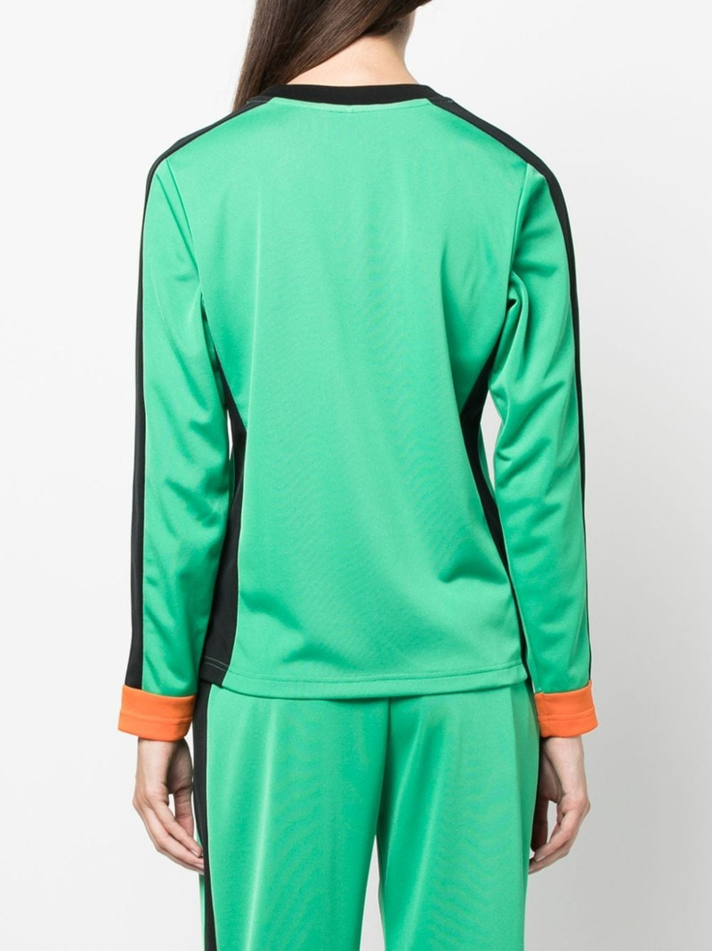 logo-patch organic-cotton sweatshirt 4