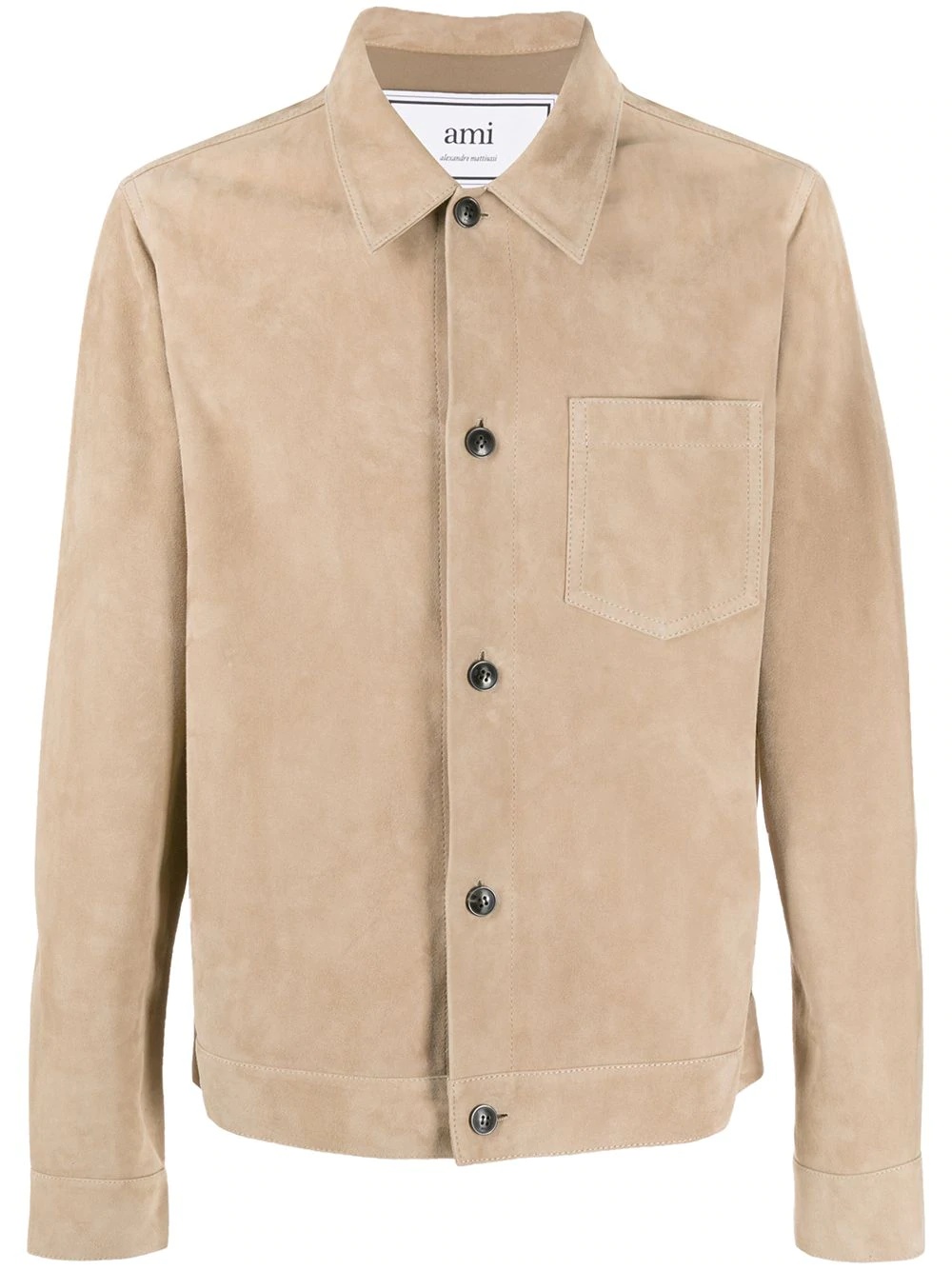 chest pocket overshirt - 1