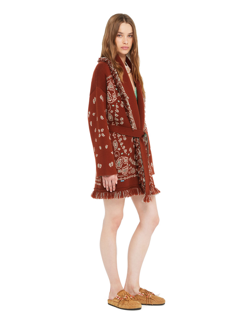 Bandana Jacquard Cardigan 6
