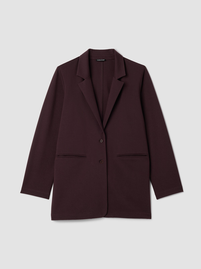 Washable Flex Ponte Long Blazer 1