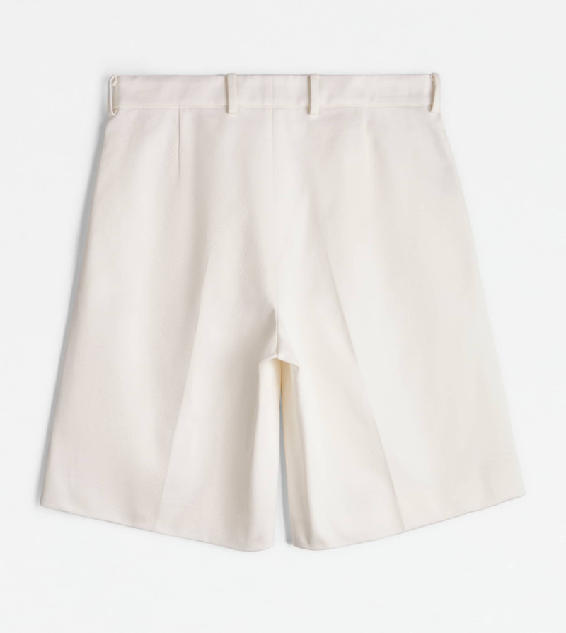 Tod's BERMUDA SHORTS - WHITE outlook