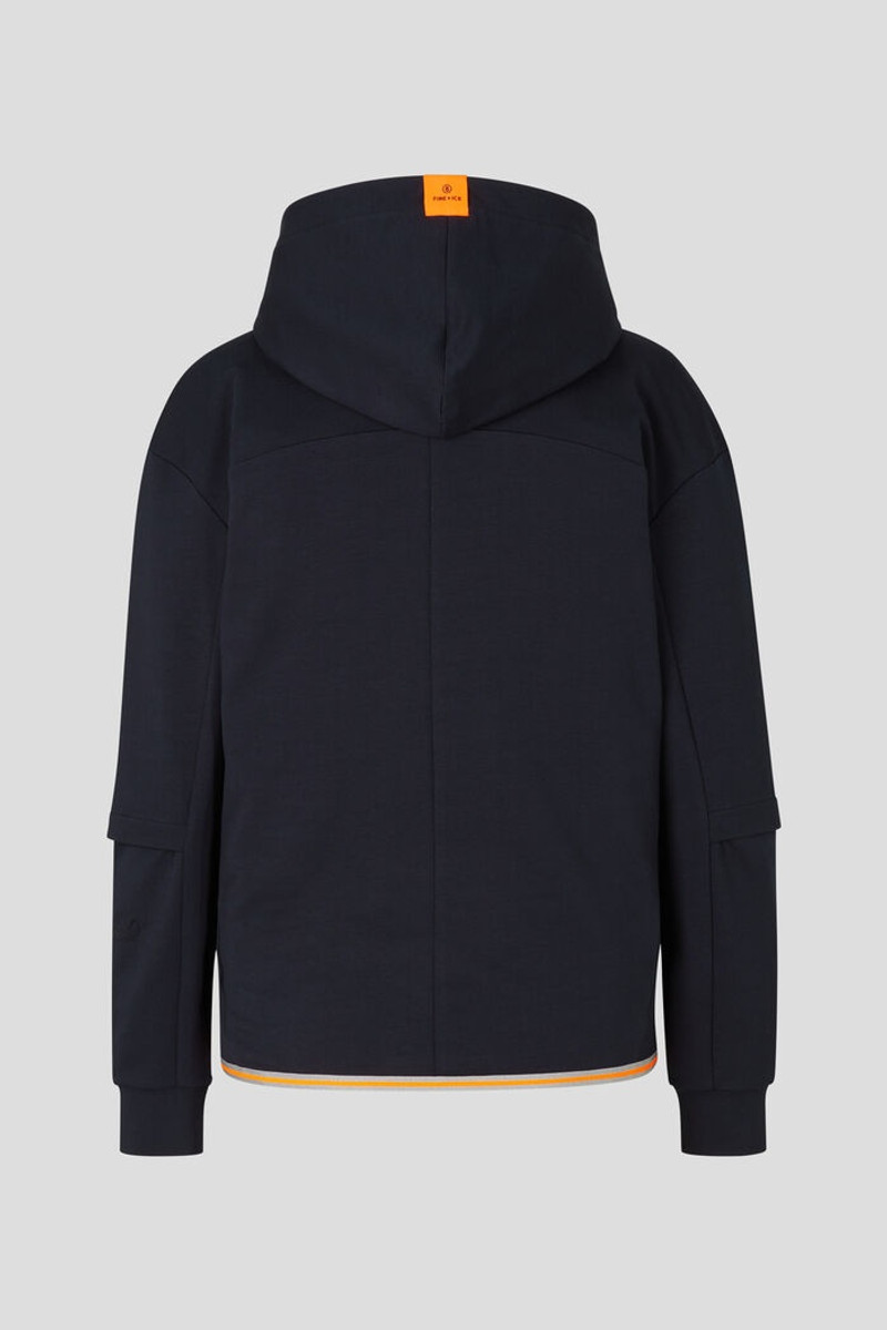 BOGNER Enia Sweatshirt jacket in Navy blue outlook