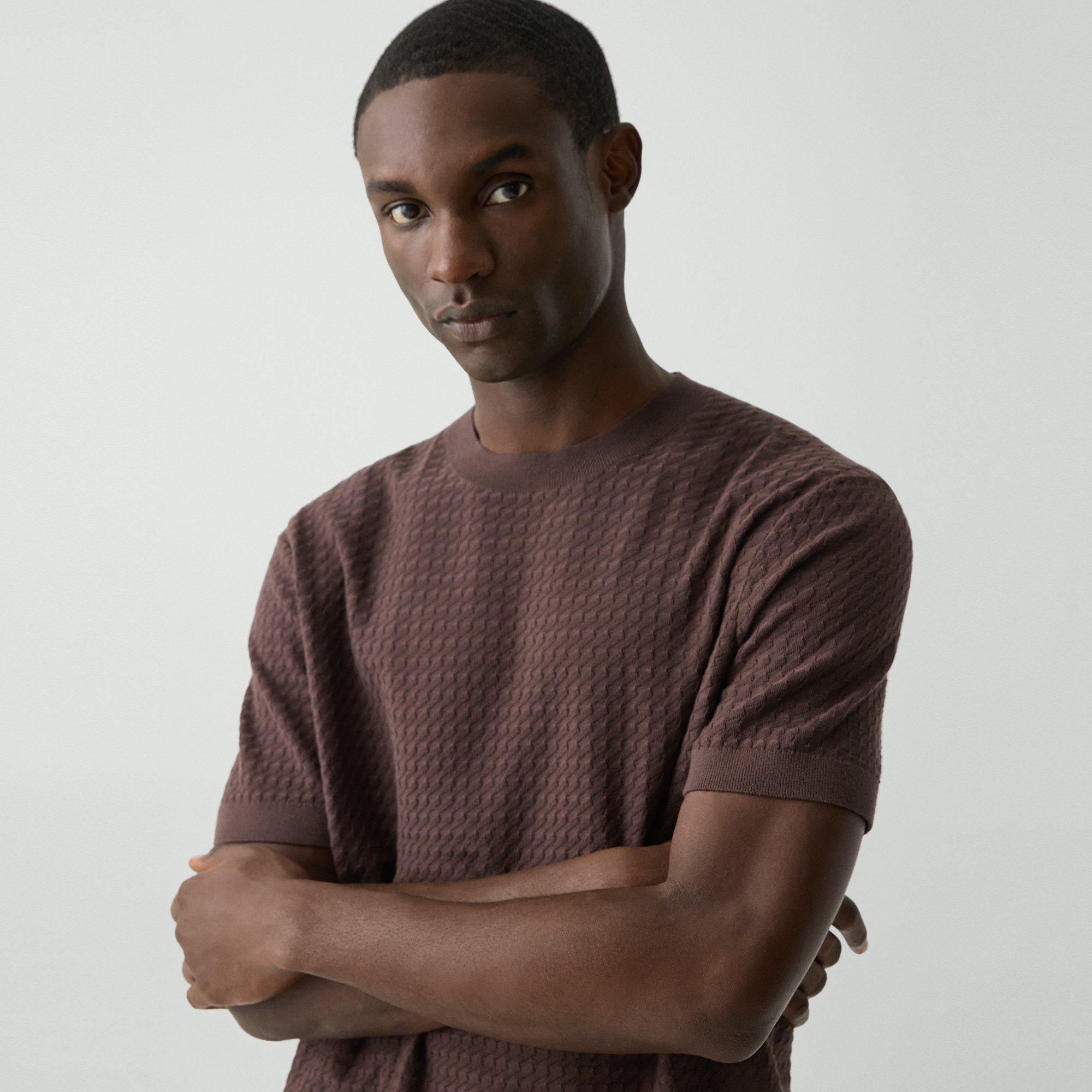 Damian Short-Sleeve Tee in Cotton - 5