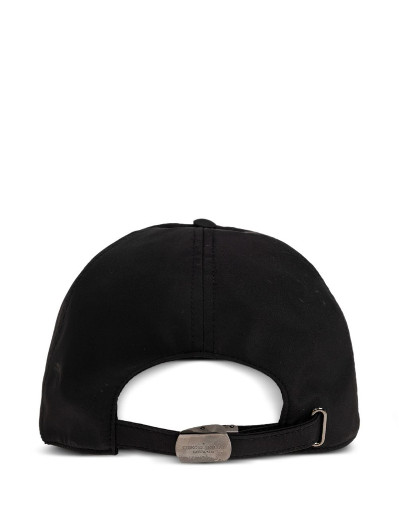GIORGIO ARMANI black baseball cap outlook