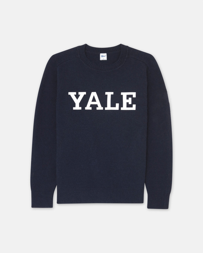 YALE WOOL CREWNECK SWEATER 1