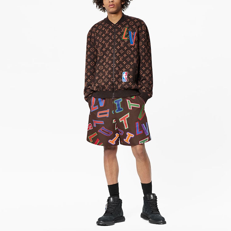 LOUIS VUITTON x NBA FW21 Men's Jacket Brown 1A8WYN - 2