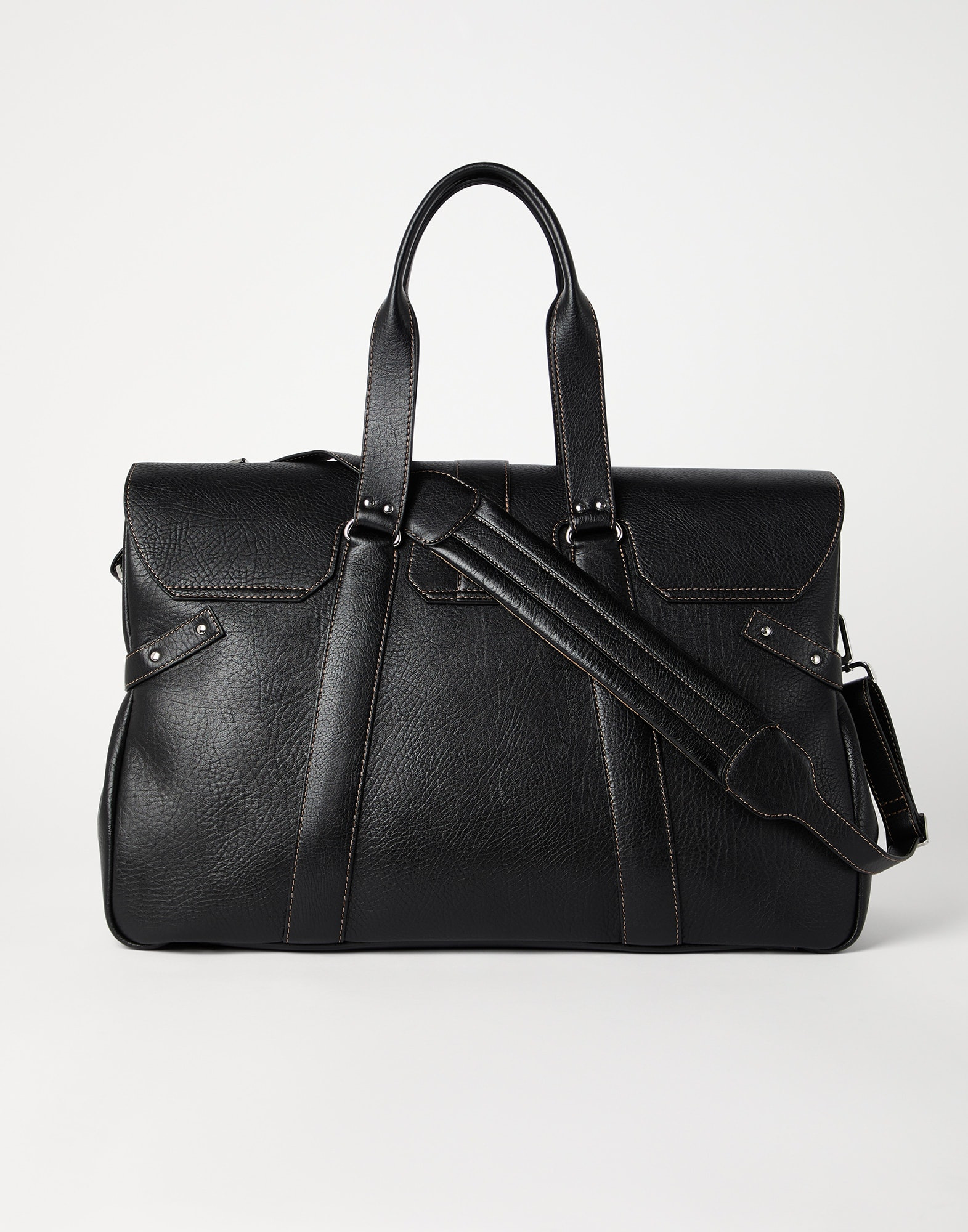 Grained calfskin Country Weekender bag - 2