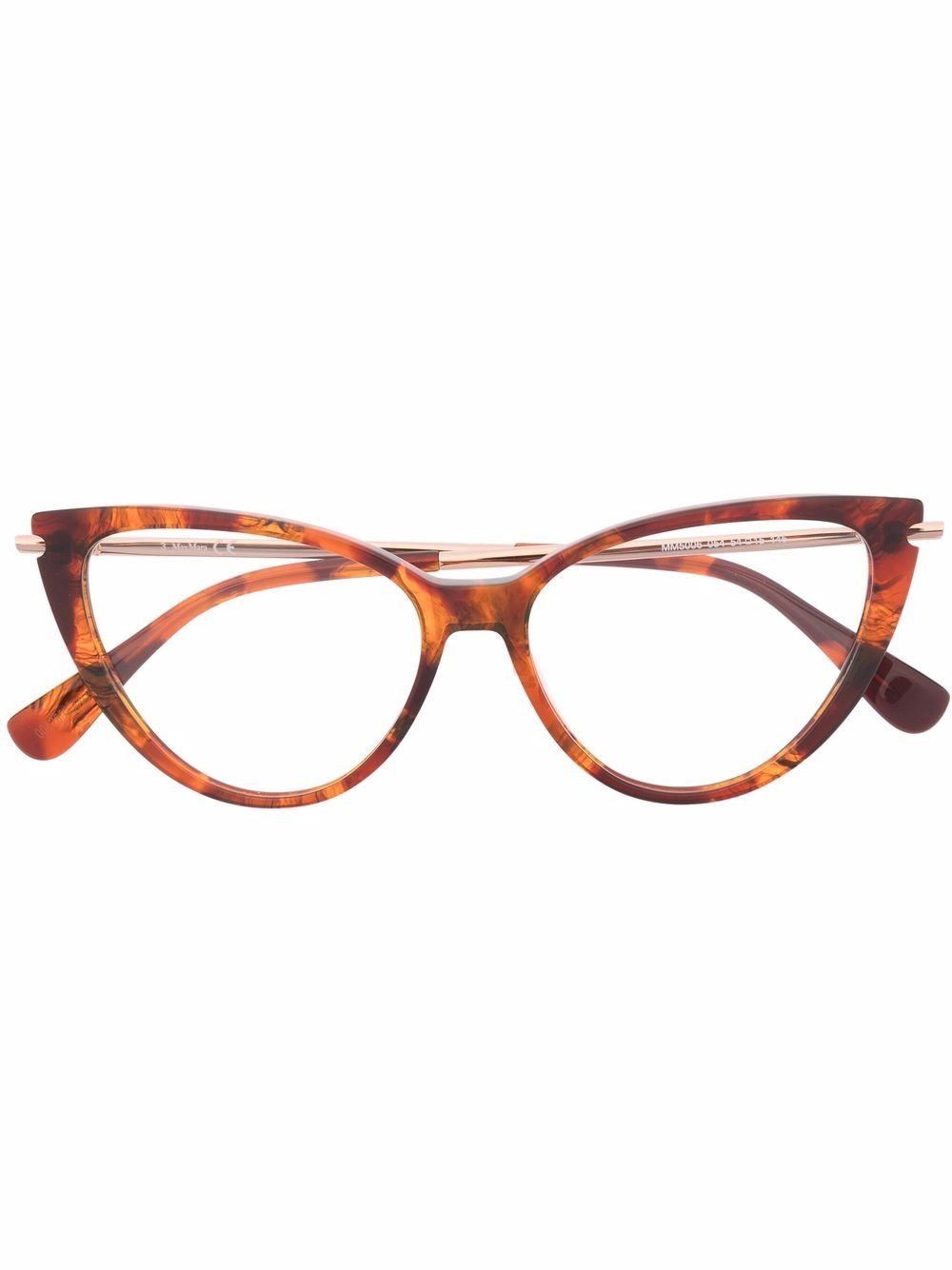 cat eye-frame glasses - 1