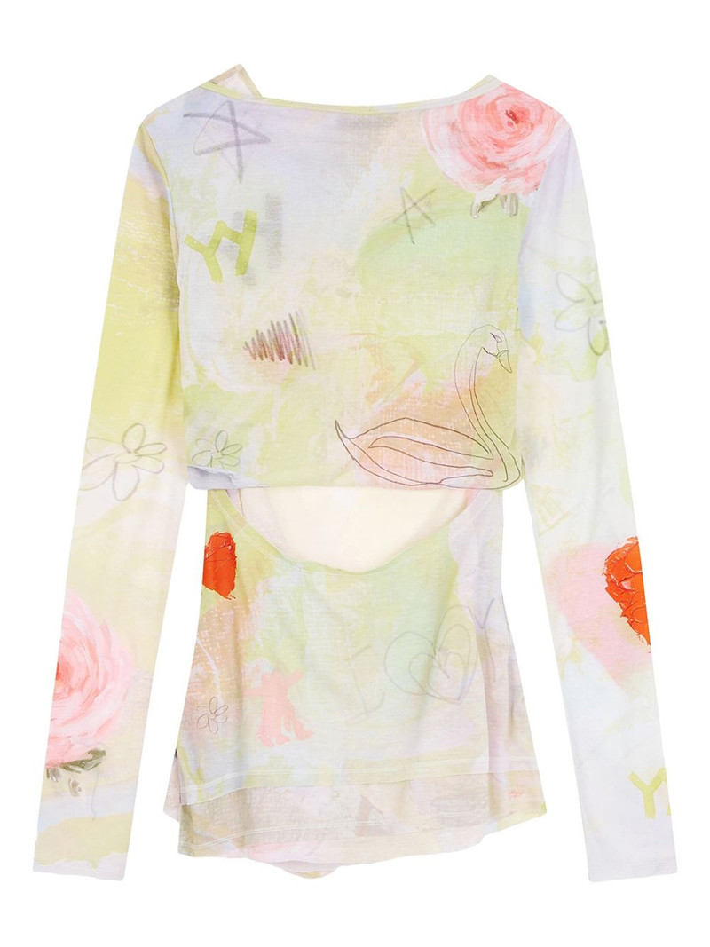 graphic-print top 5