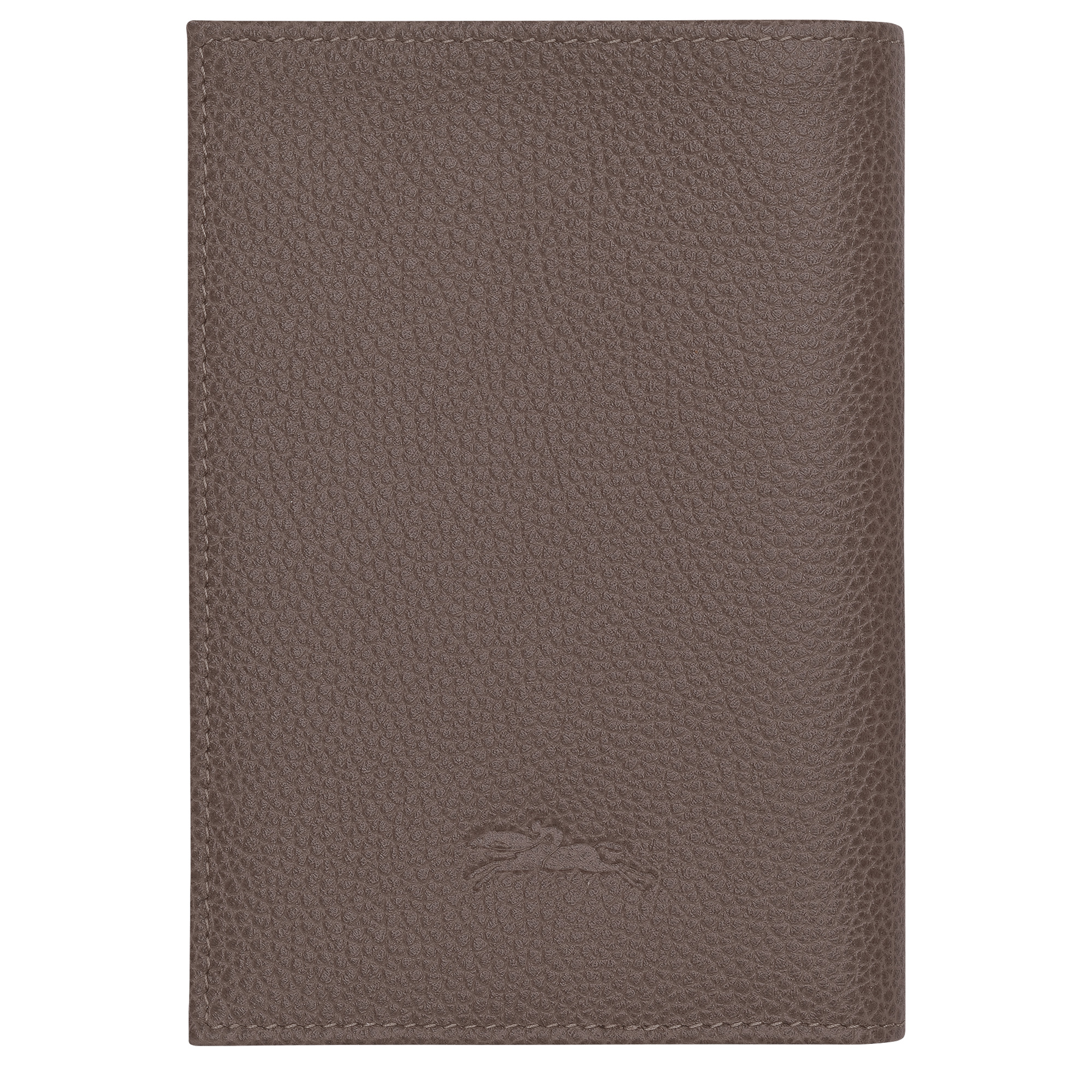Le Foulonné Passport cover Taupe - Leather - 2