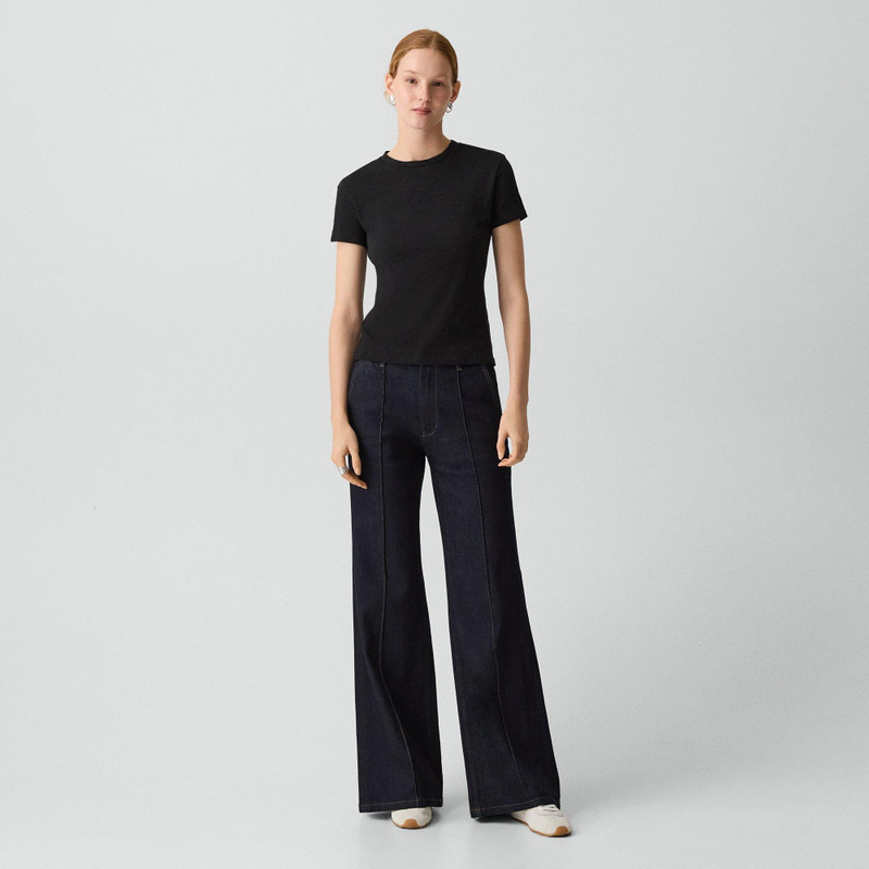 Fluid Flare Jean in Essential Denim 2