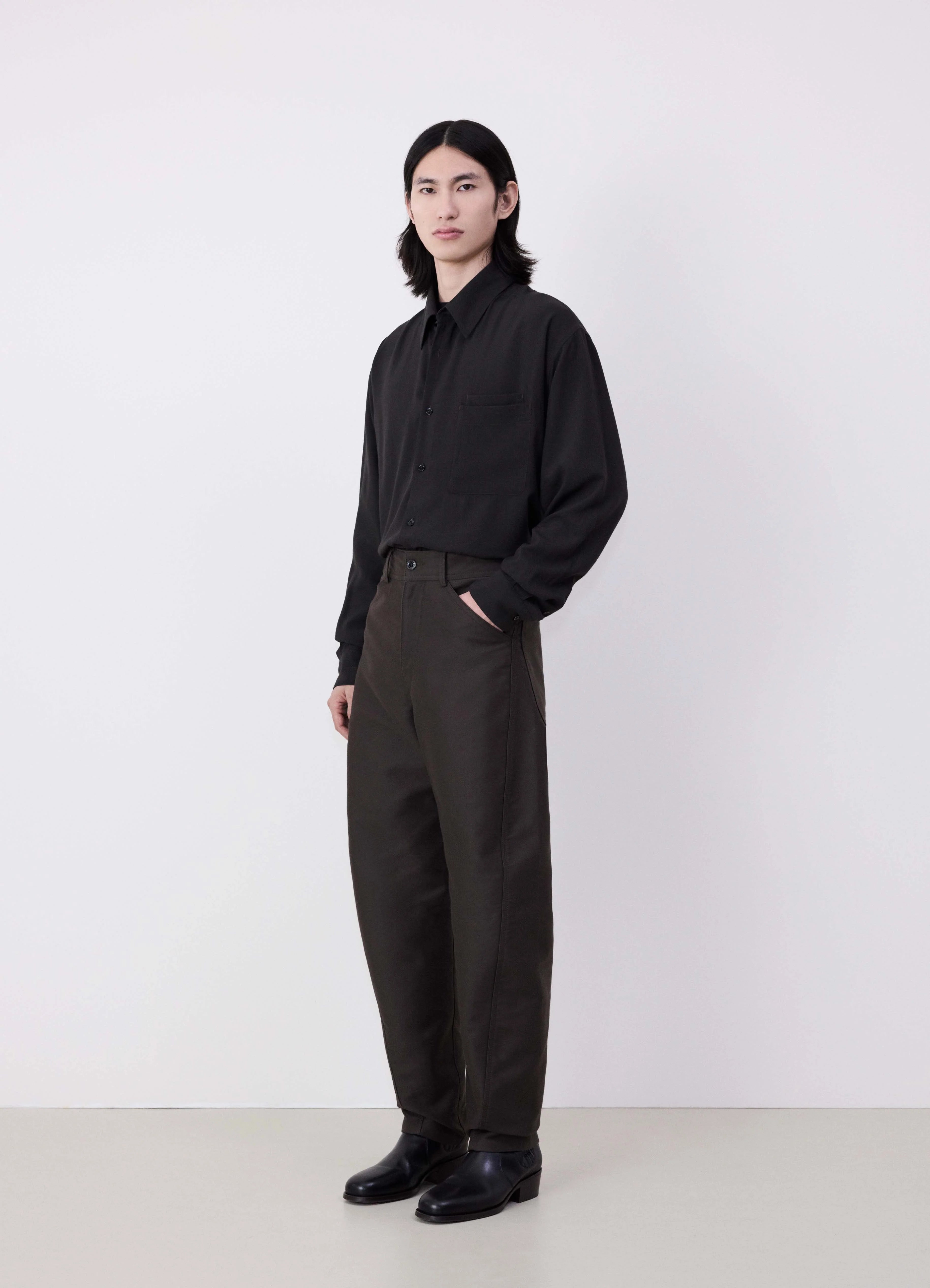 【最終値下げ】美品 LEMAIRE TWISTED WORKWEAR PANTS Lemaire TWISTED WORKWEAR PANTS | REVERSIBLE