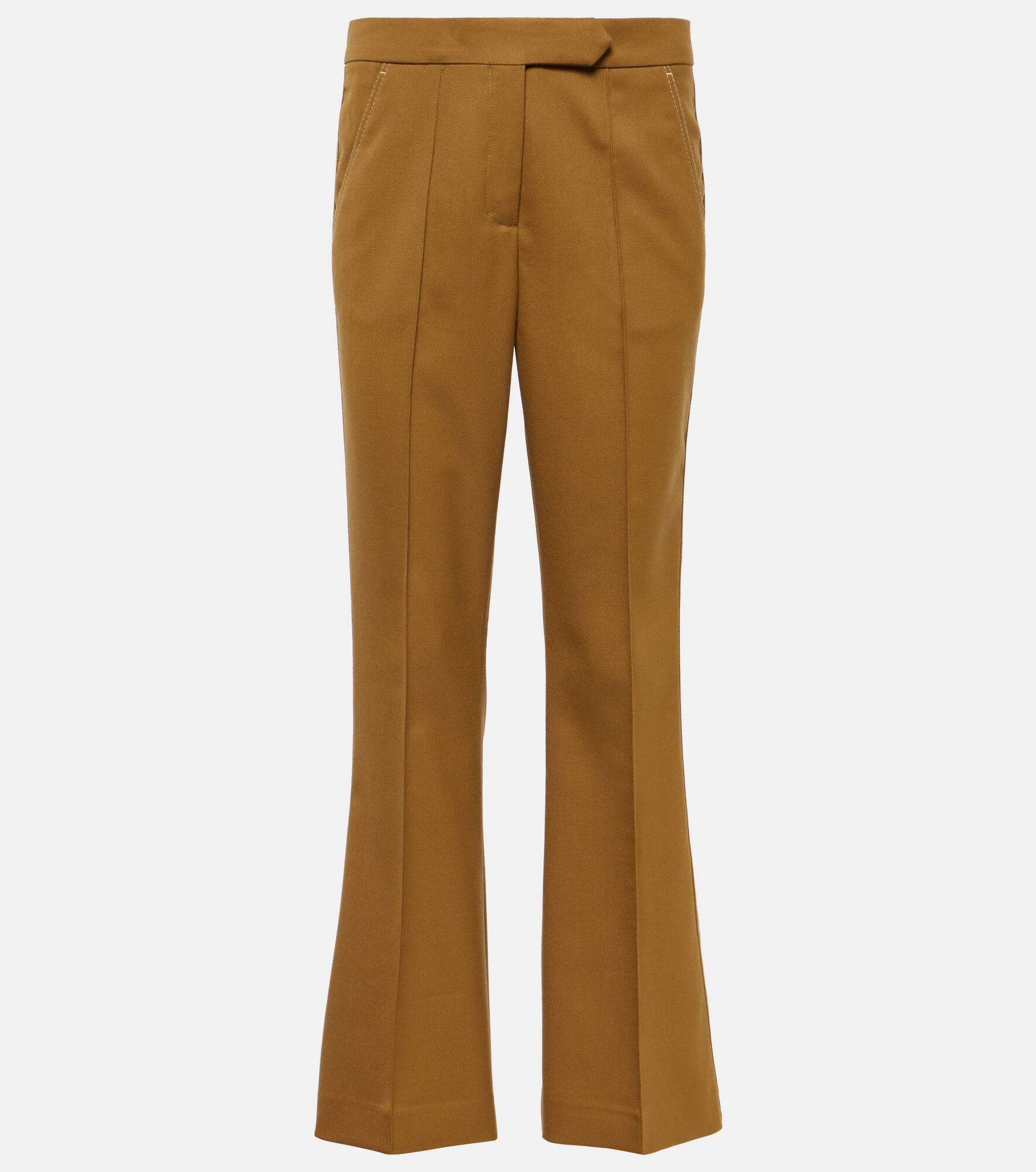 High-rise wide-leg pants - 1