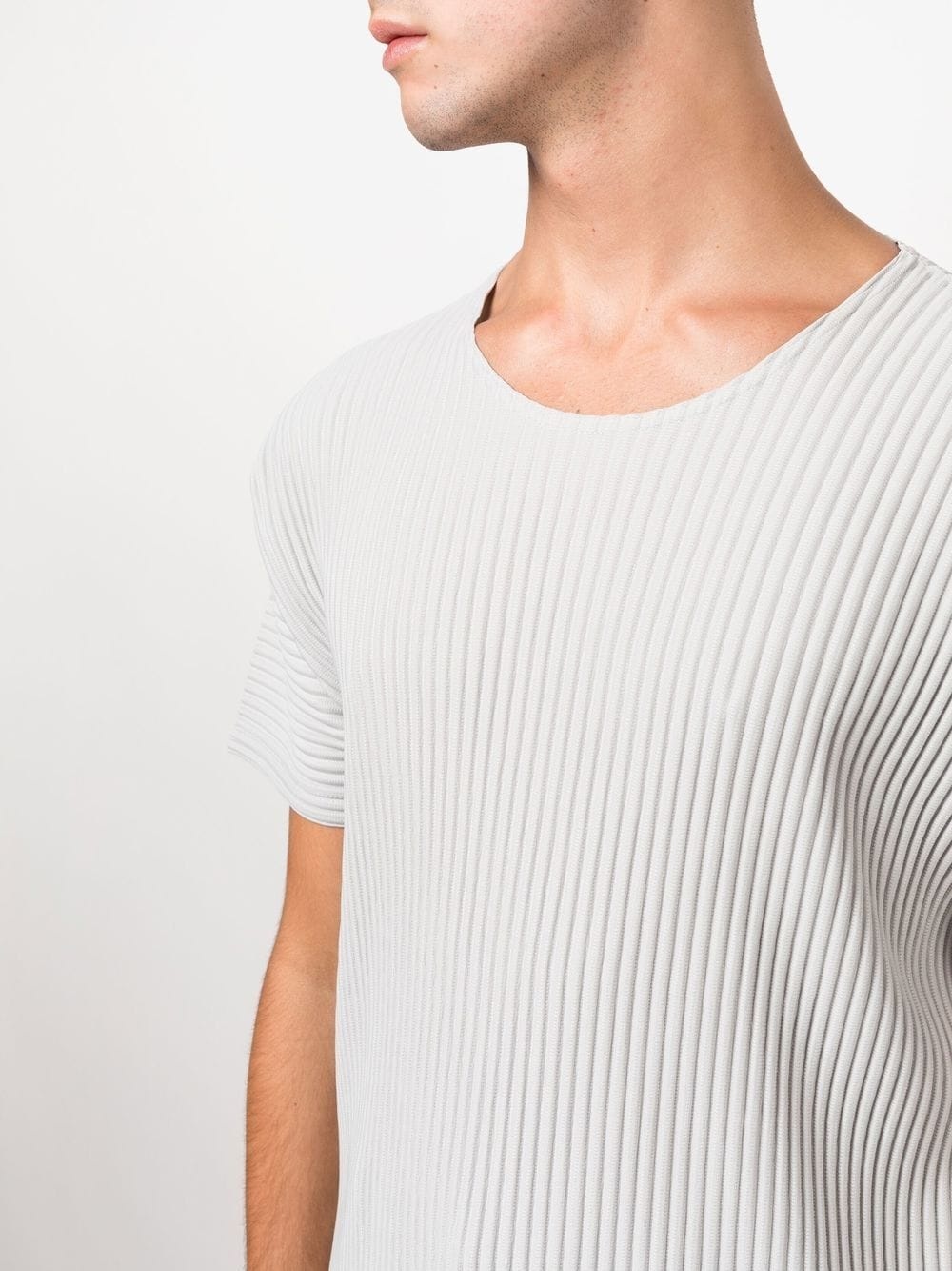 ribbed short-sleeve T-shirt - 5