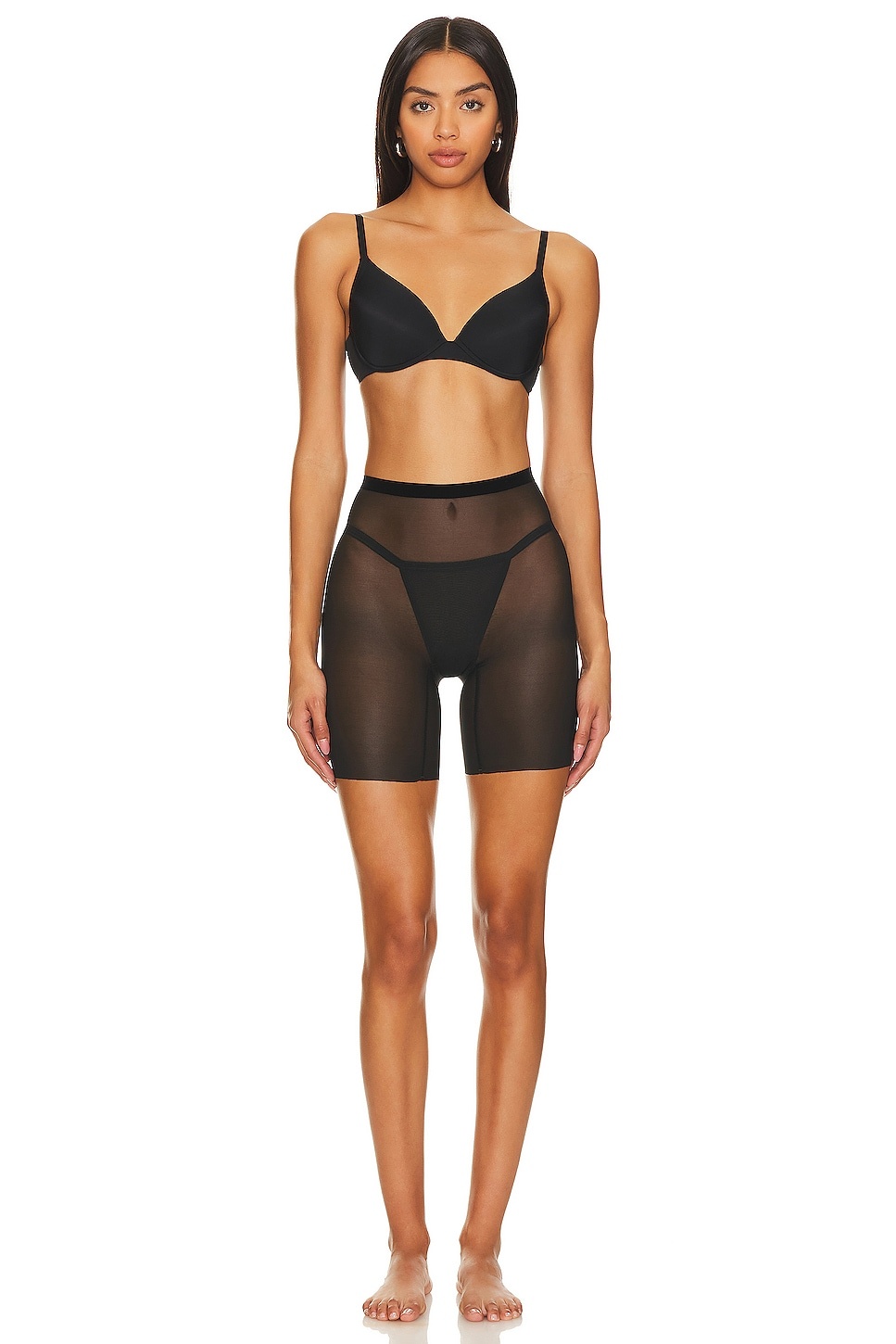 Tulle Control Shapewear Shorts - 4