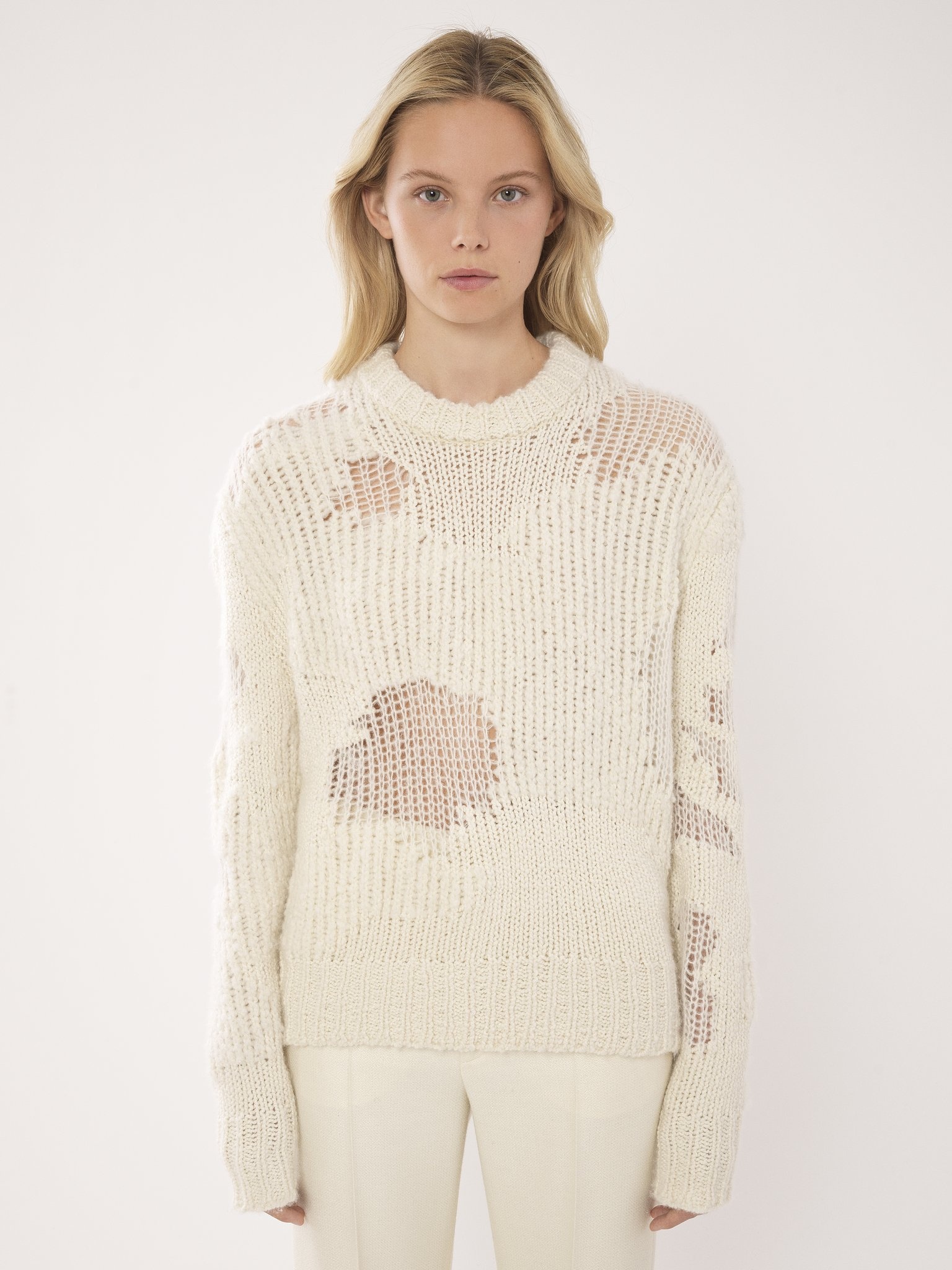 GENEROUS MOCK-NECK SWEATER - 3