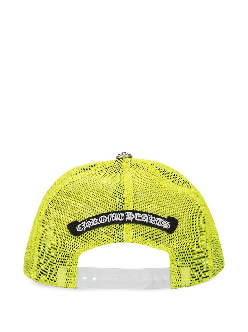 Chrome Hearts cross-patch trucker cap outlook
