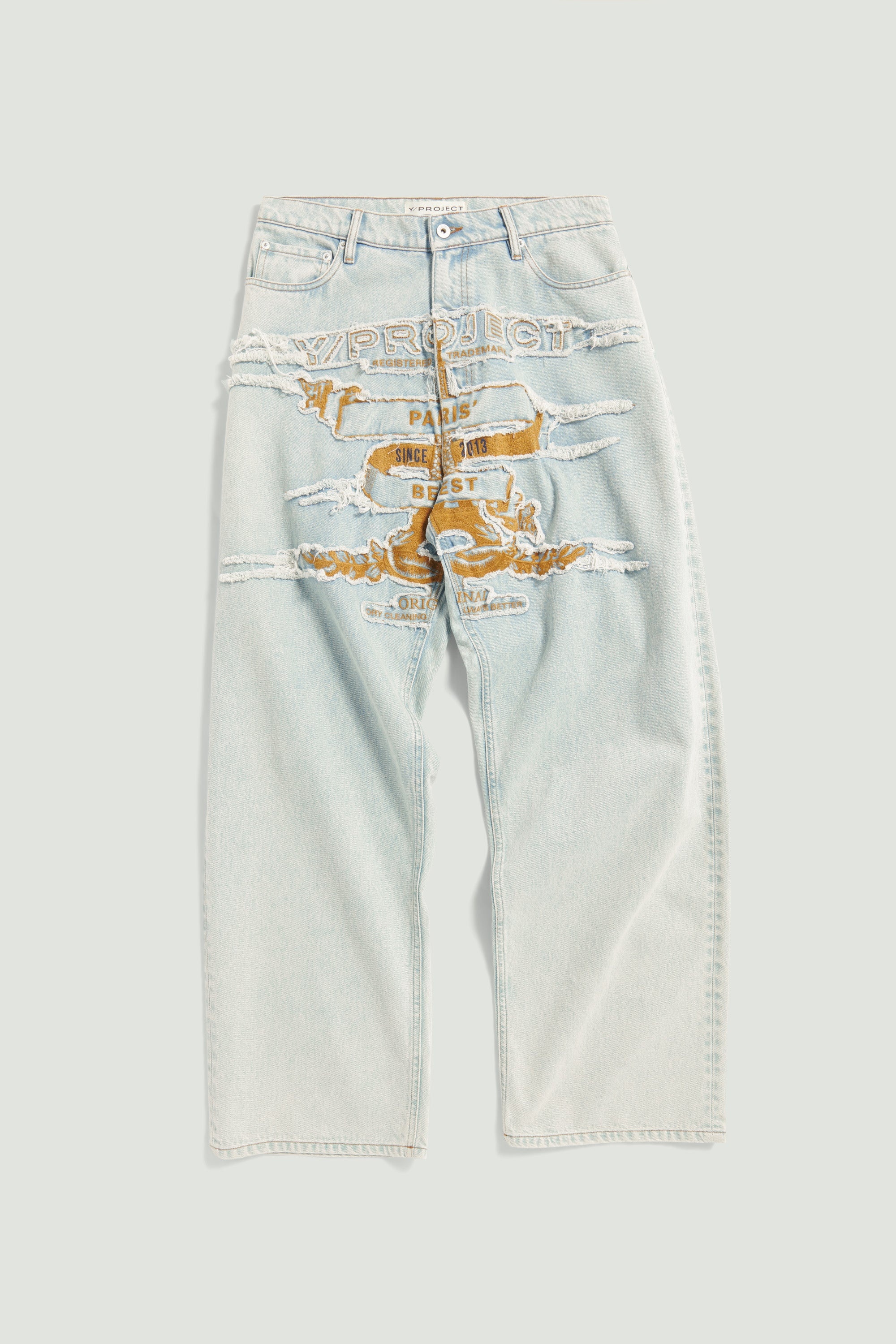 EVERGREEN PARIS' BEST PATCH JEANS - 1