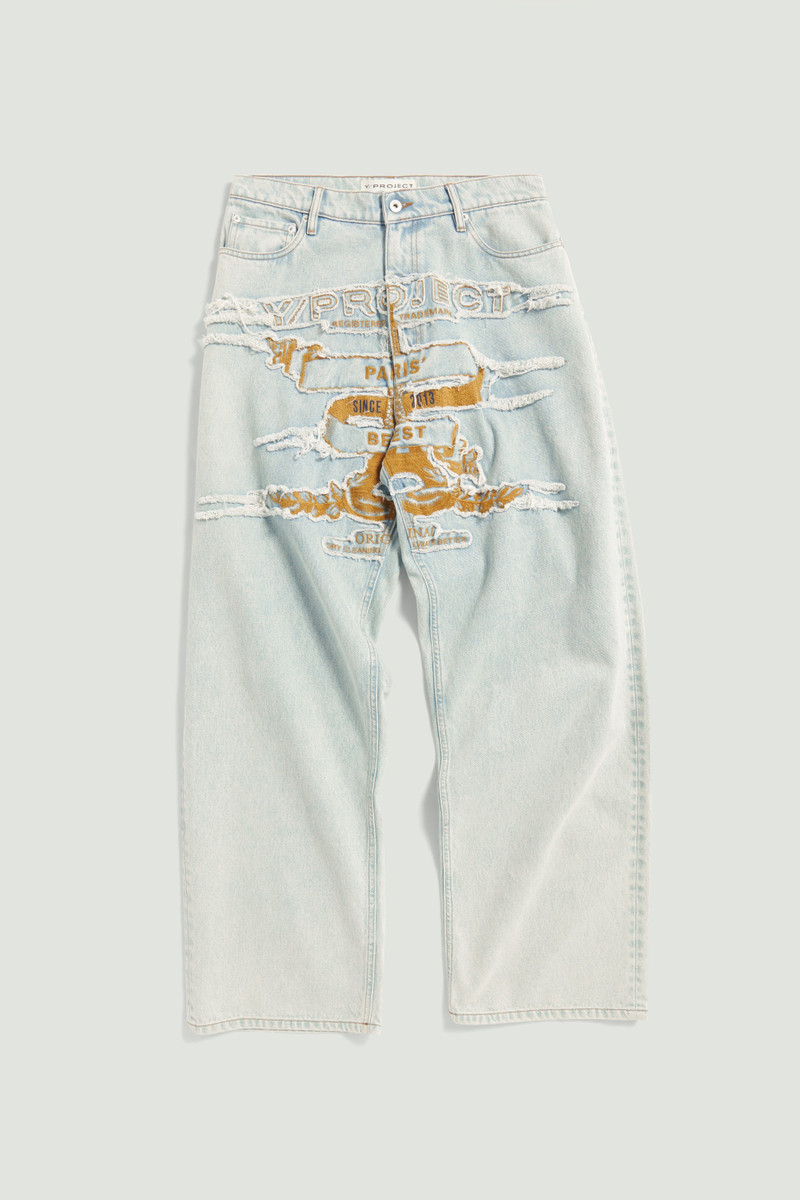EVERGREEN PARIS' BEST PATCH JEANS 1
