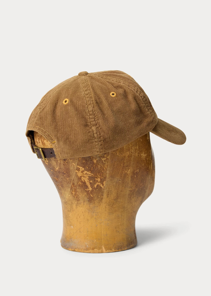 RRL by Ralph Lauren Leather-Patch Corduroy Trucker Cap outlook