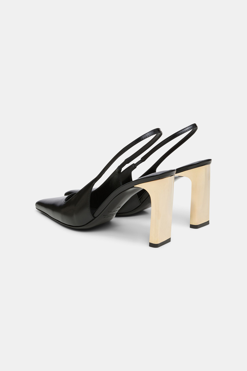 SUBTLE SHINE slingback pump 9