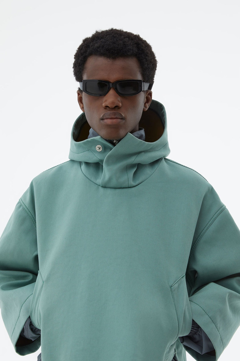 SAGE GREEN DOUBLE ANORAK JACKET 5