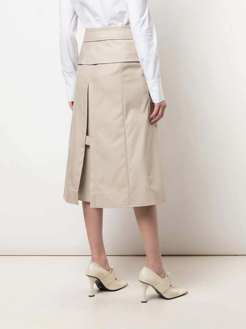 trench A-line skirt - 4