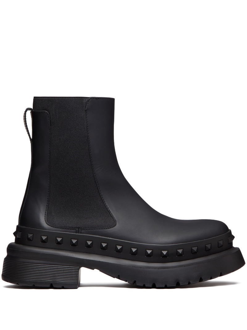 Rockstud Chelsea ankle boots - 1