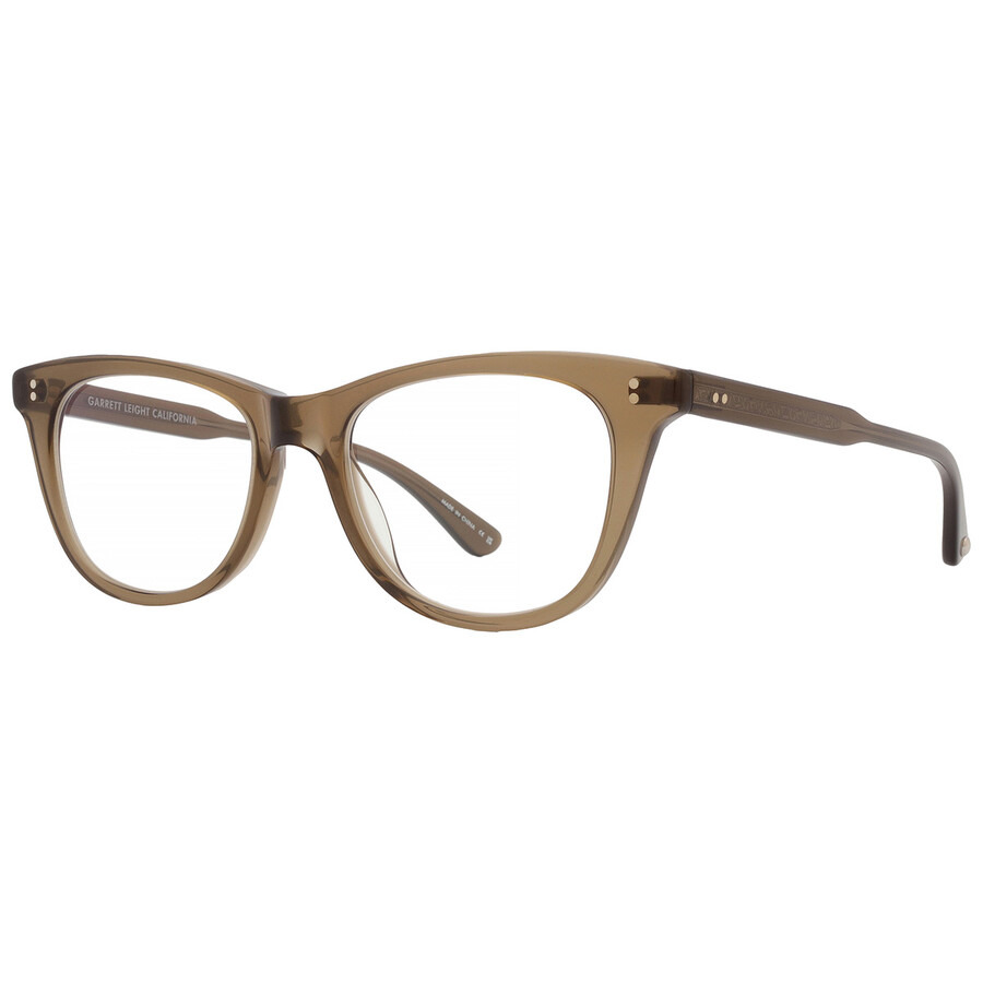 Garrett Leight TIA JANE Demo Cat Eye Ladies Eyeglasses 1122 OLIO 47 - 3
