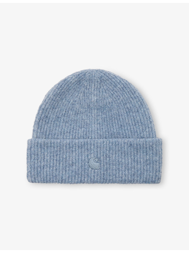 Curtis Logo-Embroidered Stretch-Knit Beanie 1