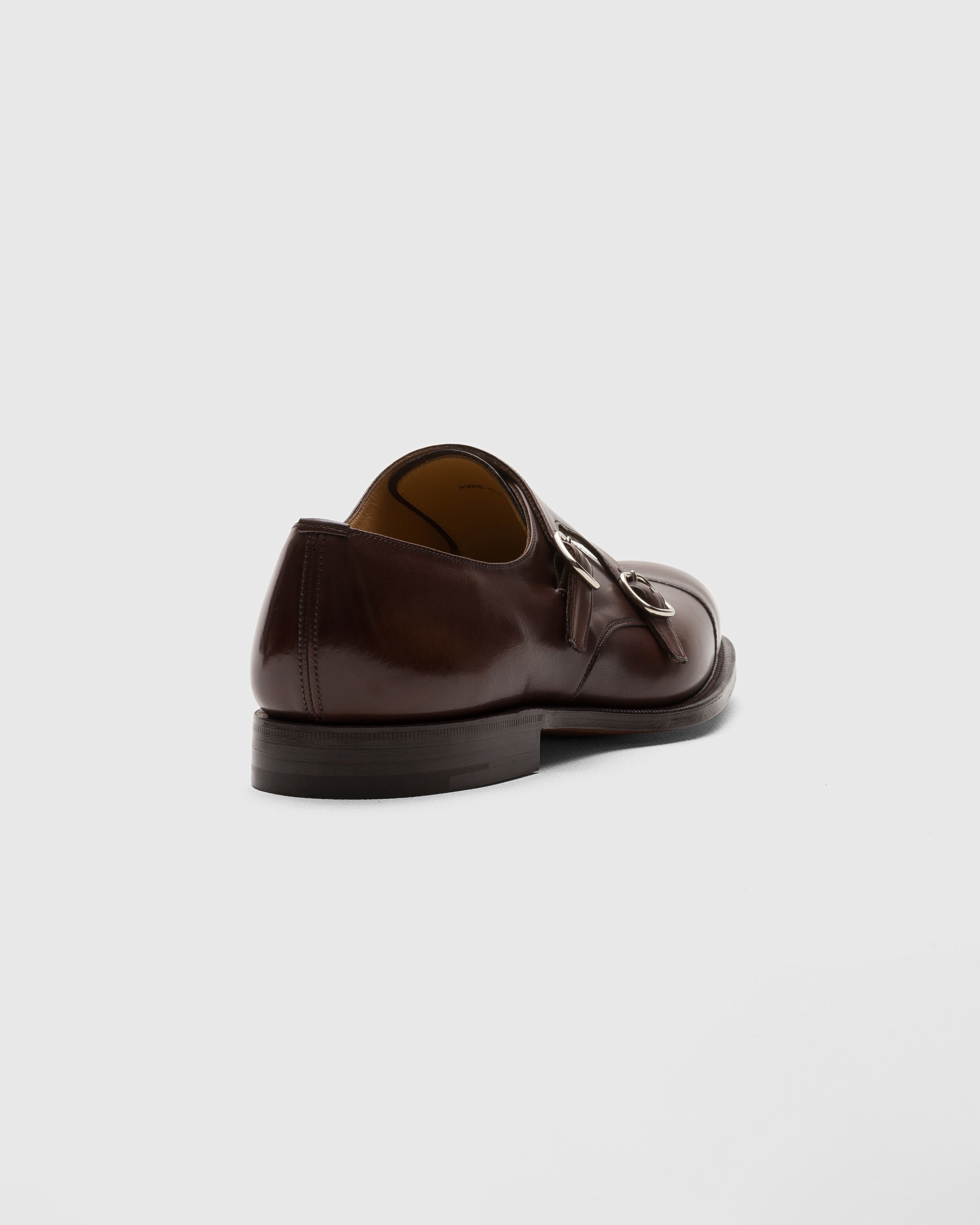 Bleached Calfskin Monk Strap - 4