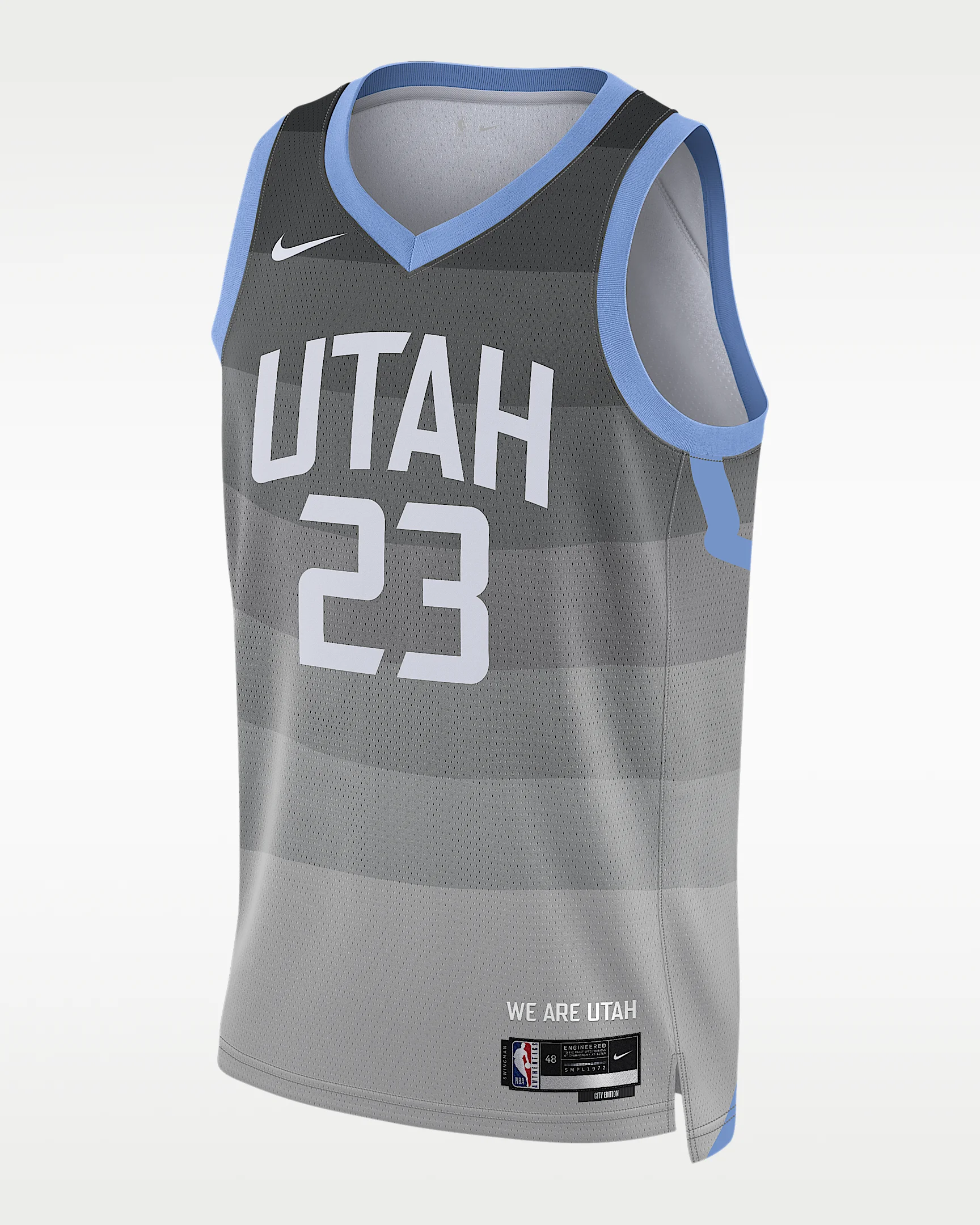 Lauri Markkanen Utah Jazz City Edition Men's Nike NBA Swingman Jersey - 1