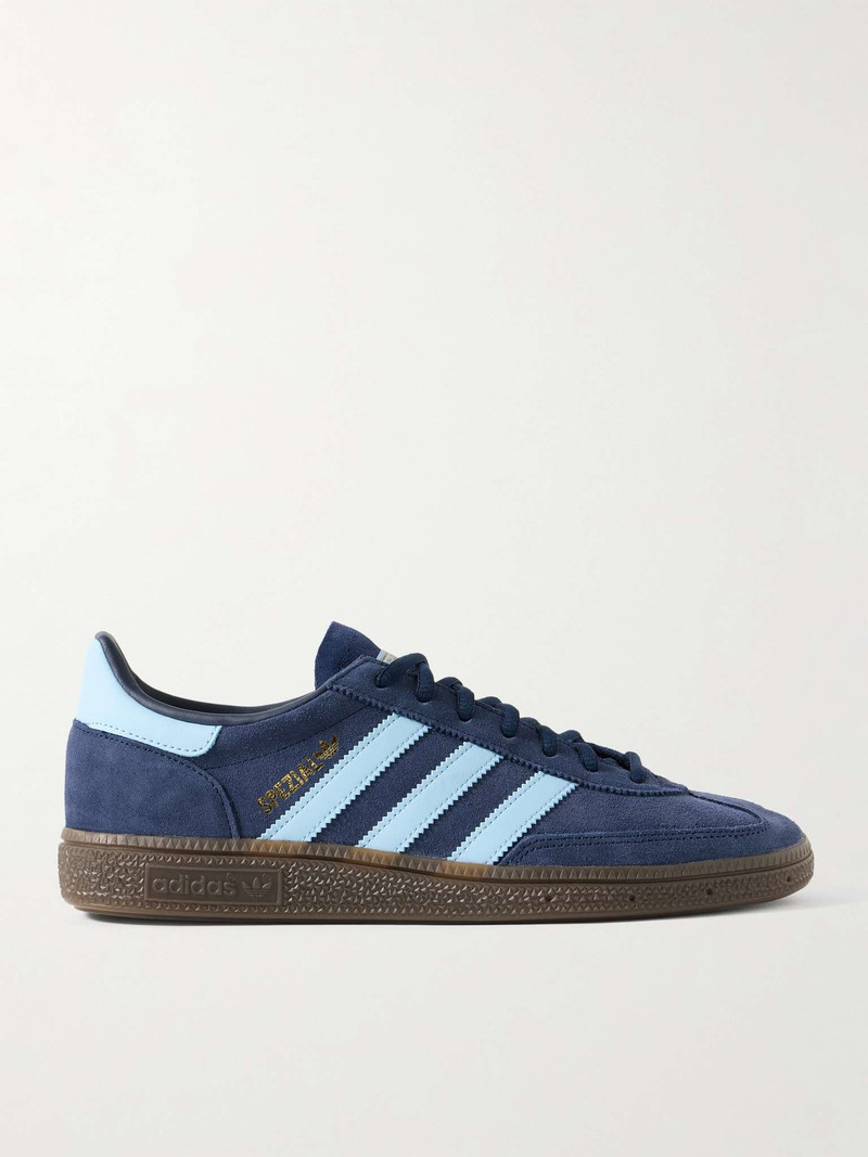 Handball Spezial Leather-Trimmed Suede Sneakers - 1
