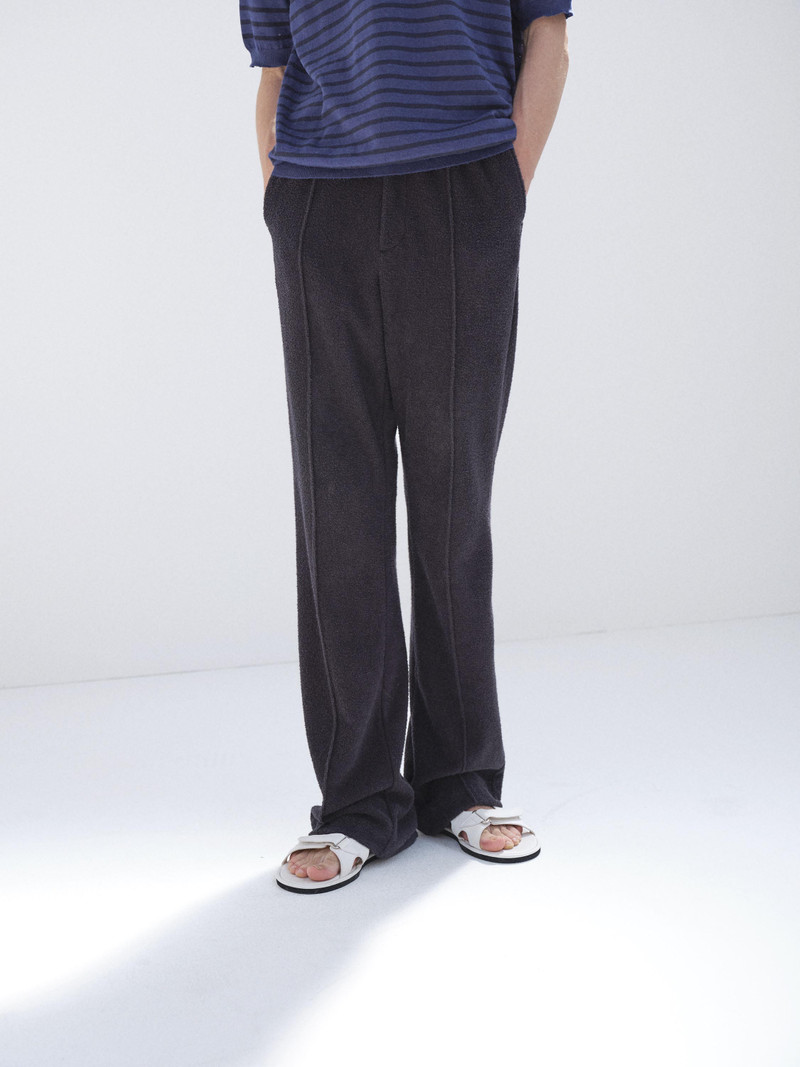 AURALEE COTTON NYLON PILE PANTS outlook