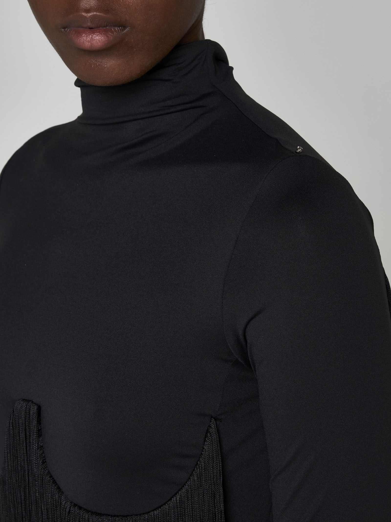 Wien fringed turtleneck - 5