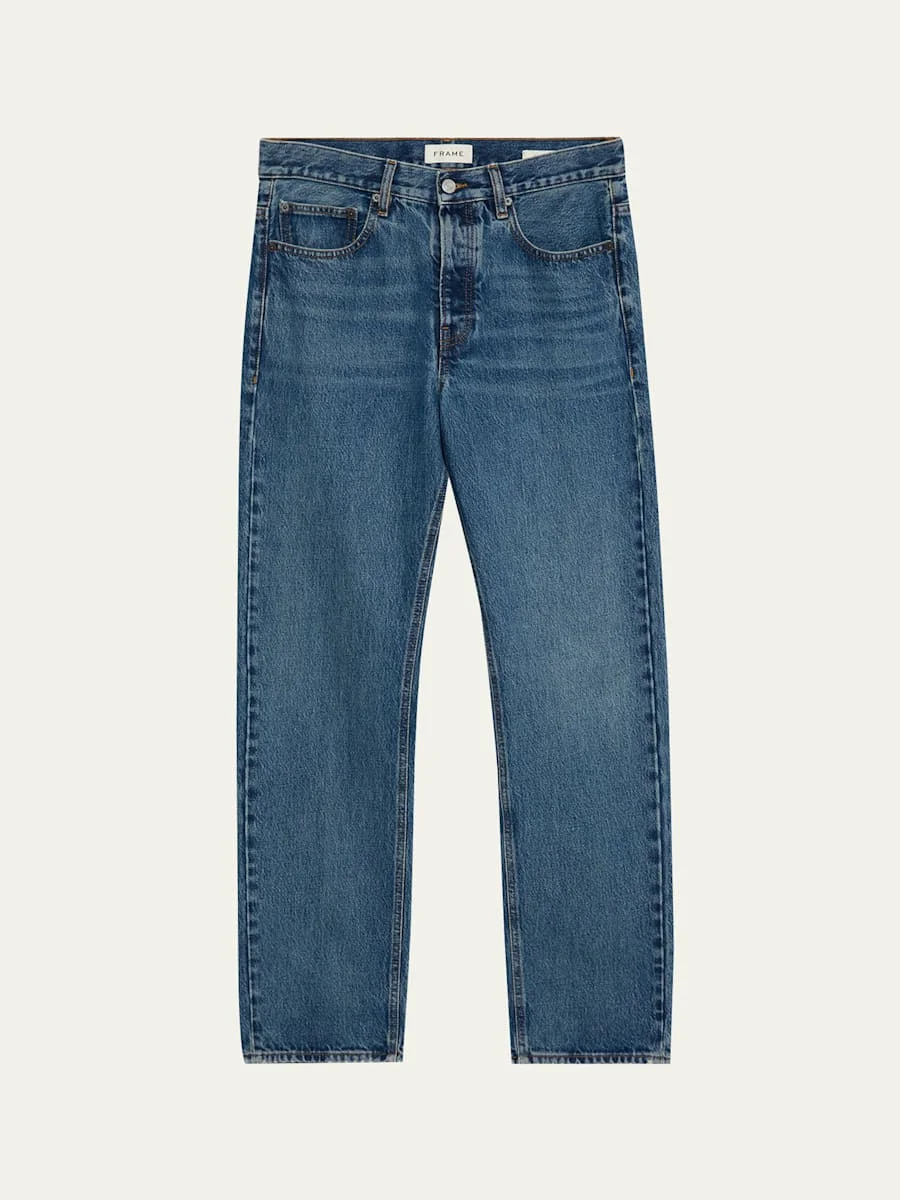 Men's Denim Straight Fit Jeans - 1