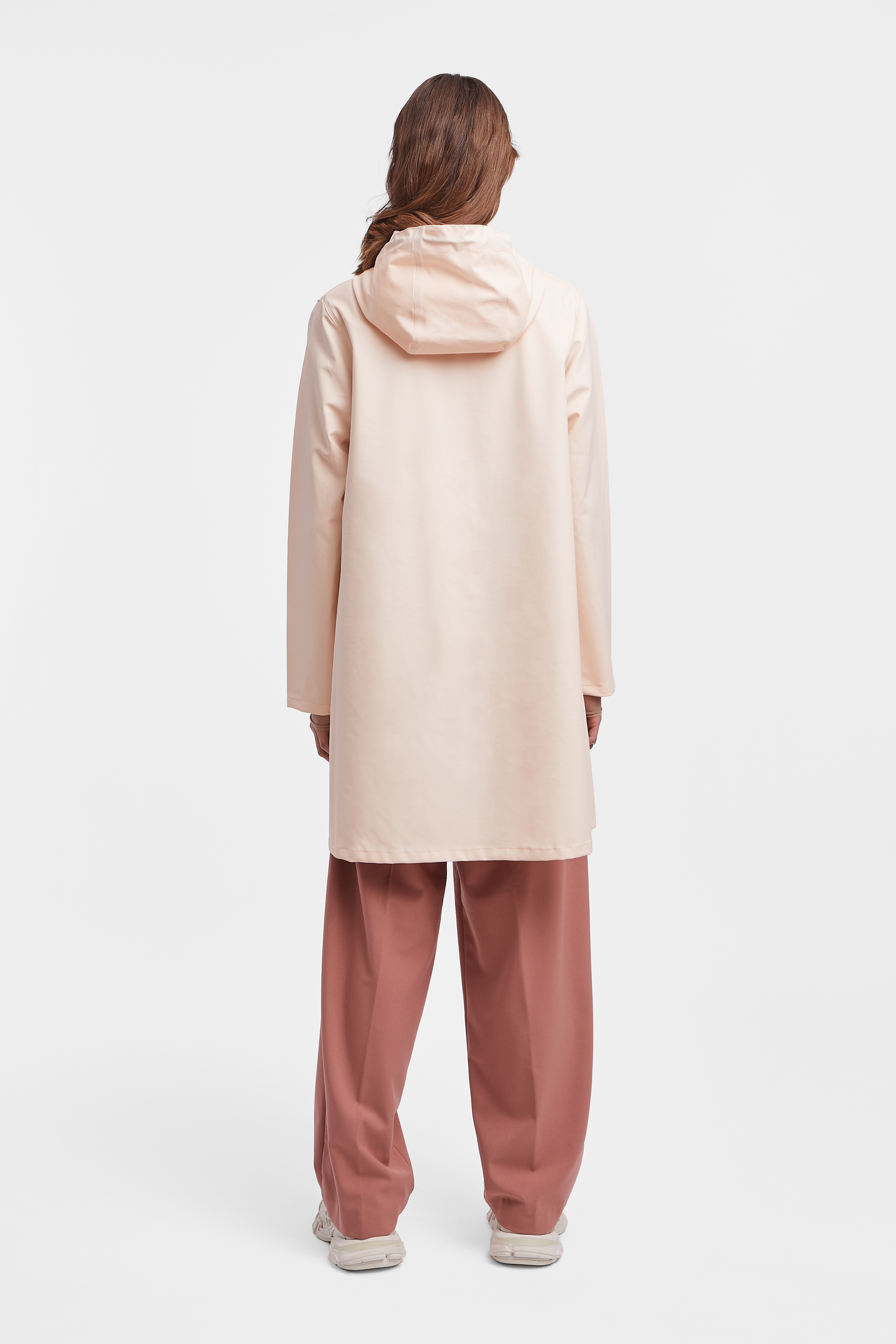 Mosebacke Lightweight Raincoat Peach - 4