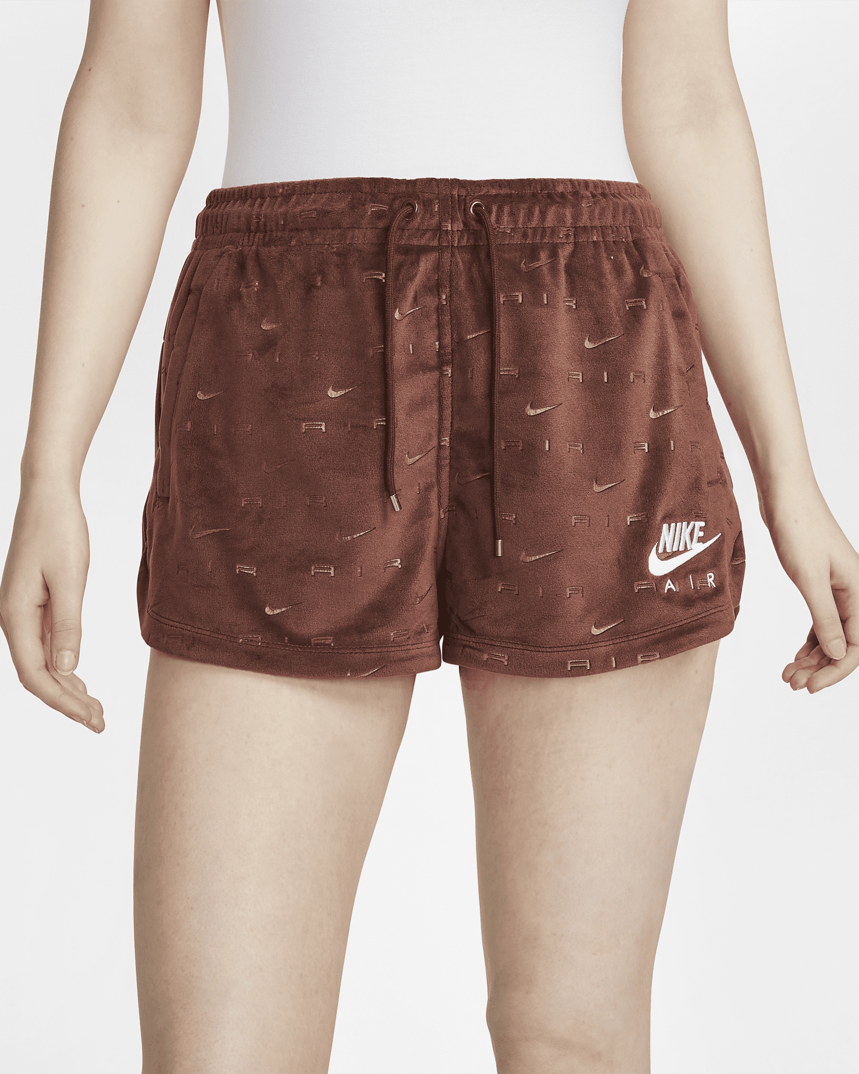 Nike Air Women's Velour Mid-Rise Shorts - 2