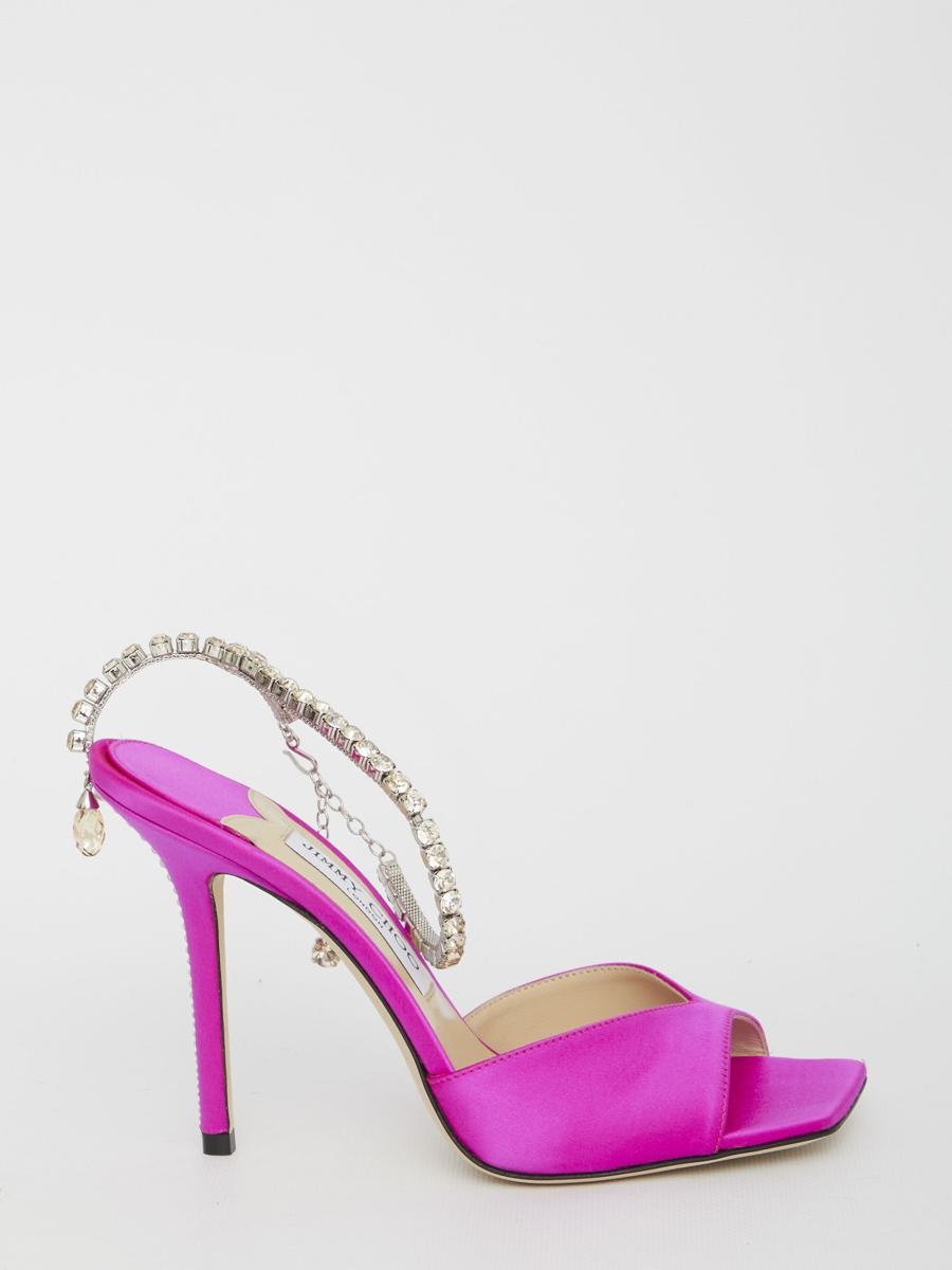 JIMMY CHOO SAEDA 100 SANDALS - 1