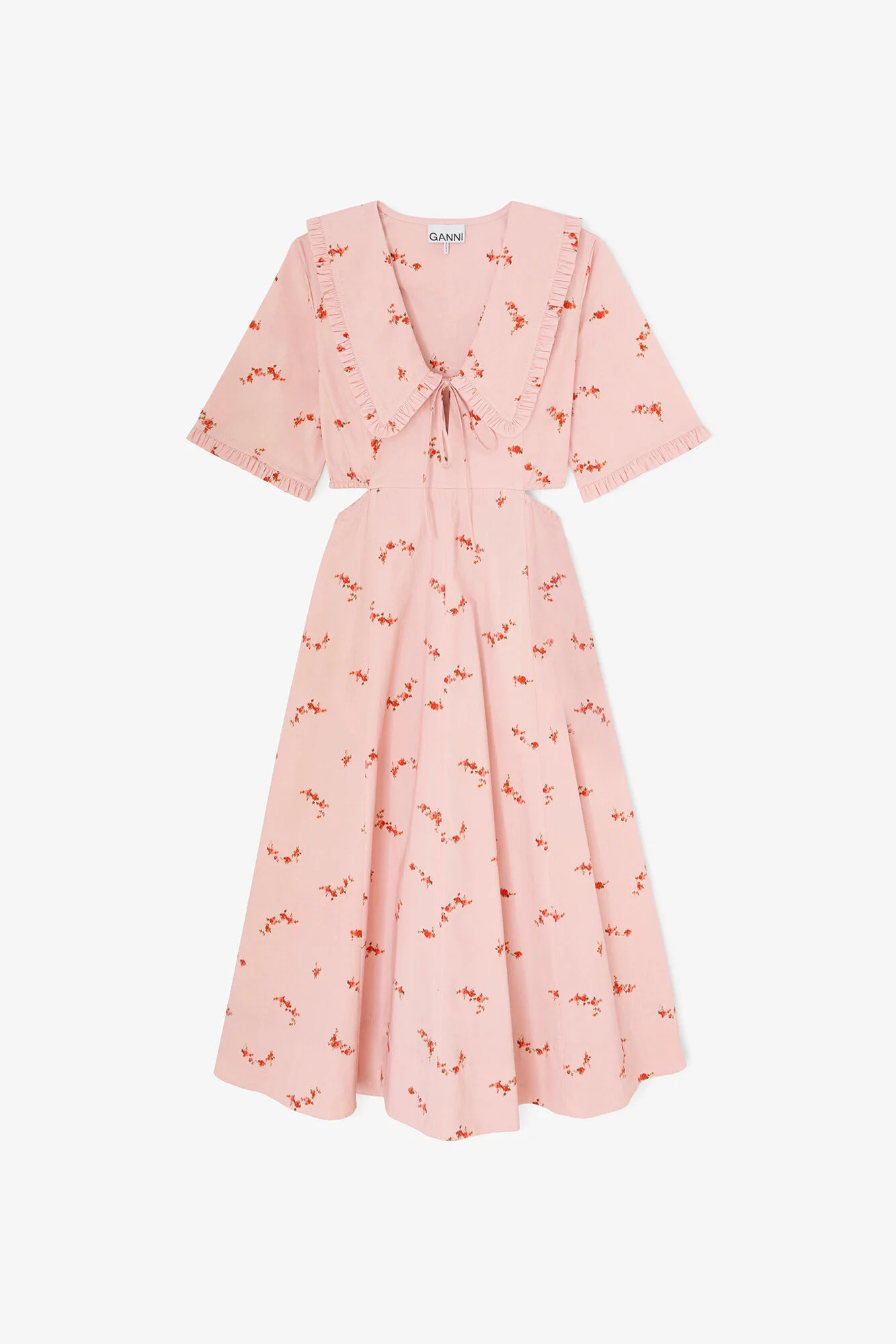 DRESS IN PINK COTTON - 1
