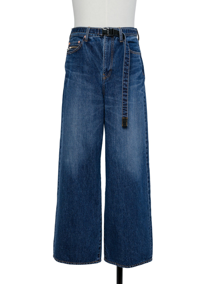Wide Denim Pants 1