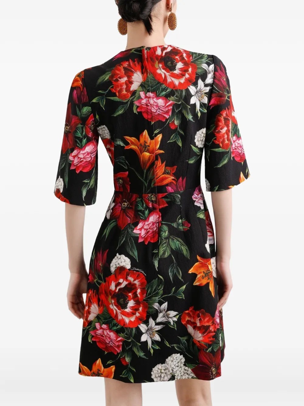 ANEMONE PRINT DRESS - 3