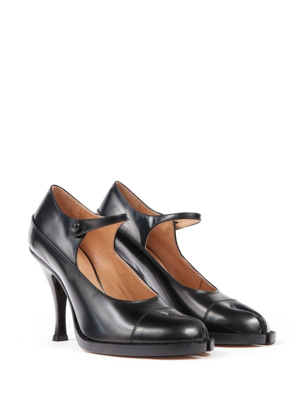 Bourgeoise 100mm leather pumps - 2