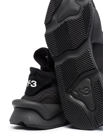 Y-3 logo pull-tab sneakers outlook